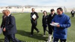 مفتش الاتحاد الإفريقي لكرة القدم بملعب سانية الرمل !