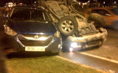 حادثة سير مروعة بالطريق الدائرية بتطوان أسفرت عن وفاة سيدة !