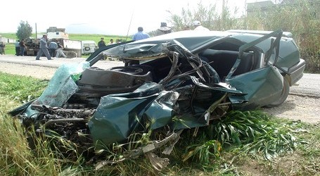 ثلاتة قتلى من بينهم رضيع واصابة شخصين بحادثة سير بتاونات