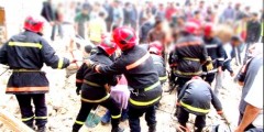 عمارة من خمس طوابق تنهار بالحي الحسني بفاس!