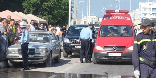 مصرع 3 أشخاص من اسرة واحدة في حادثة سير بمدينة طنجة