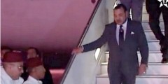 ملك المغرب محمد السادس يعود إلى بلده بعد زيارته الإفريقية