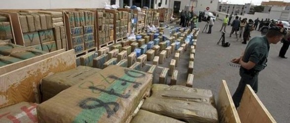 الحرس المدني الإسباني يحجز أزيد من 500 كلغ من الحشيش بخليج جزيرة طريفة