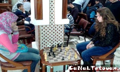 إبراهيم المنصوري و محمد أزركان يفوزان بدوري الربيع الثقافي الأول لمدينة تطوان في الشطرنج