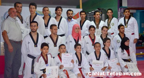 شباب تطوان أبطال المغرب في رياضة التيكواندو !