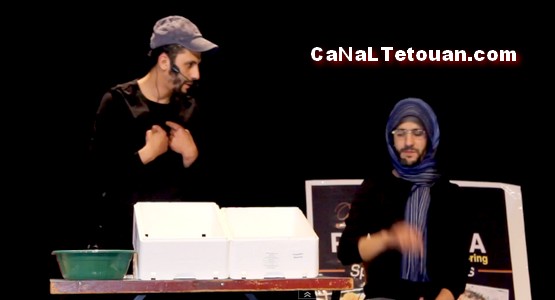 ‫سكيتش الكوميديين حسن و محسن بمدينة بروكسيل (فيديو)