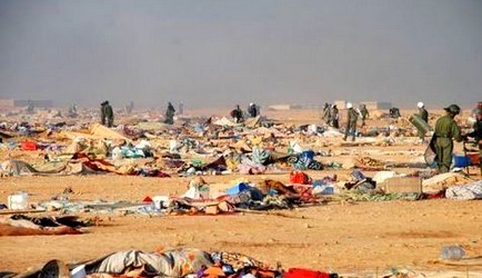 محاكمة 24 متهما في أحداث مخيم اكديم إيزيك الملغومة بالصحراء +فيديو