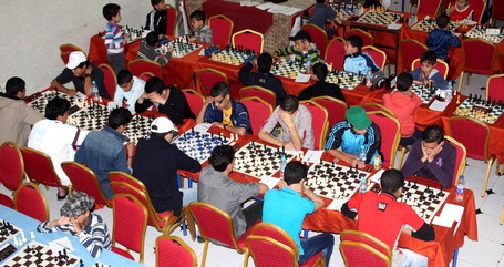 انطلاق فعاليات الدورة 8 للمهرجان الوطني لشطرنج الطفل بمدينة سيدي سليمان