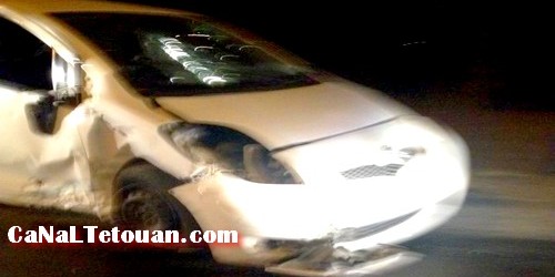 حادثة سير خطيرة على طريق الملاليين بتطوان