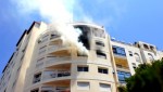 نجاة أسرة وإنقاذ شاب بالحبال في حريق بشقة سكنية بطنجة