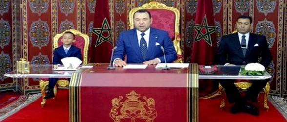 الملك محمد السادس يخاطب الشعب المغربي يوم الثلاتاء