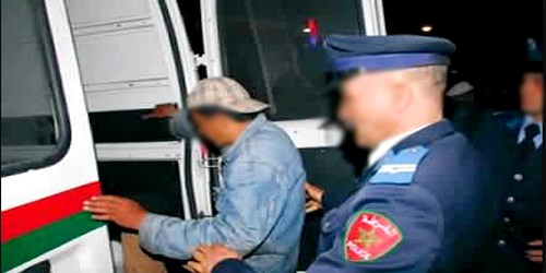 الشرطة المغربية اعتقال عصابة police maroc