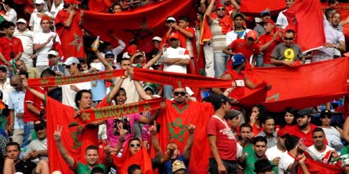 الجمهور المغربي المنديال
