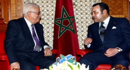 محمود عباس محمد السادس فلسطين المغرب