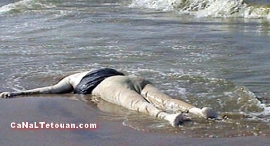 شاطئ مرتيل يلفظ جثة فتاة افريقية !