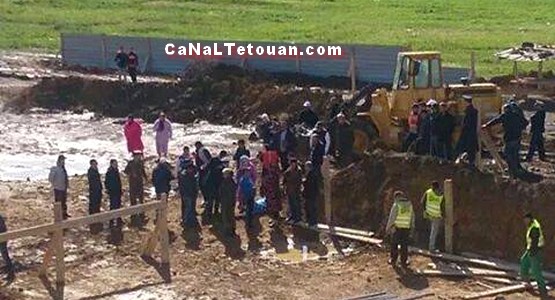 السلطات تستعمل “الزرواطة” لاخراج مواطنين بحي المحنش التاني بتطوان !