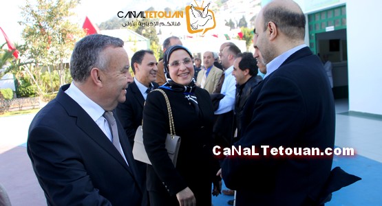 الوزيرة بسيمة الحقاوي في زيارة رسمية لجمعية حنان بتطوان (صور)