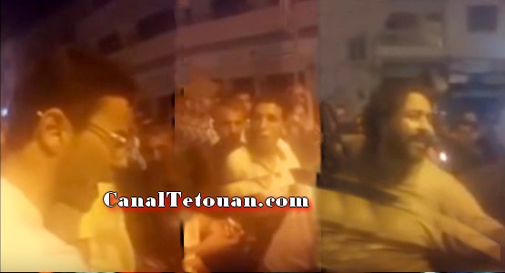 بالفيديو ..مواطنون يستشيطون غضبا في وجه قايد بعد إعتدائه على مواطن في موقف بطولي بالحسيمة