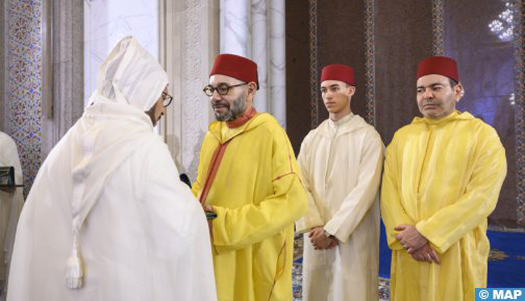 الملك محمد السادس يترأس حفلا دينيا إحياء لليلة القدر المباركة