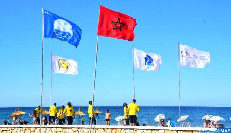 شاطئ “وادي لاو” إقليم تطوان يرفع اللواء الأزرق للسنة الـ11 على التوالي