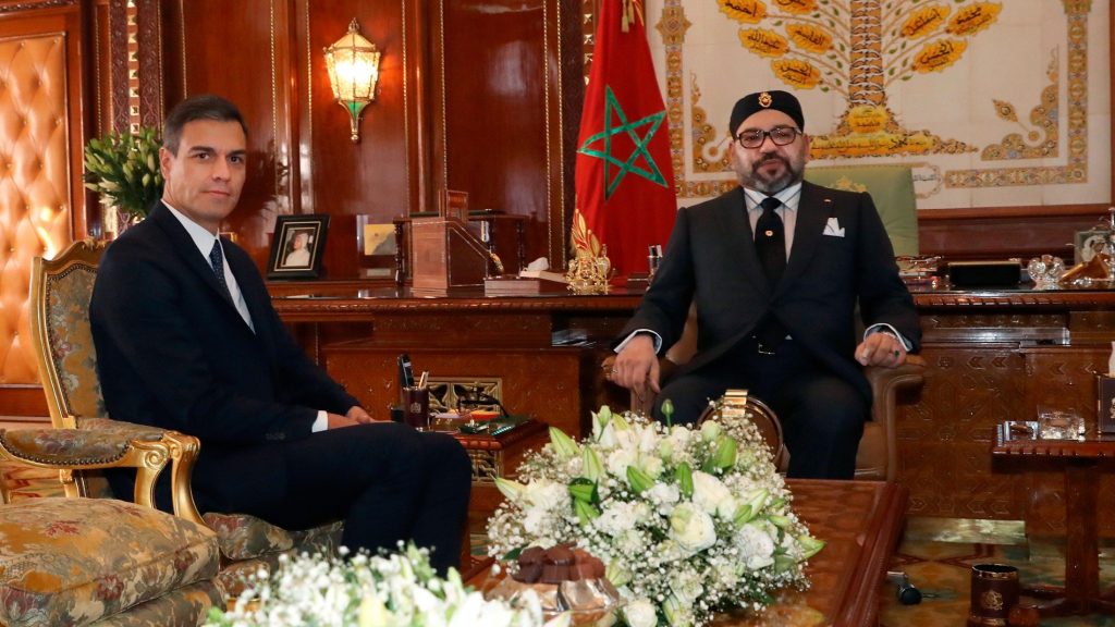 الملك محمد السادس يهنئ بيدرو سانشيز