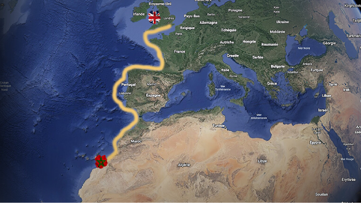 مستجدات مشروع الكابل البحري بين المغرب وبريطانيا