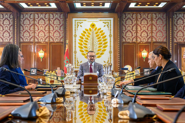 جلالة الملك محمد السادس يترأس جلسة عمل حول إشكالية الماء