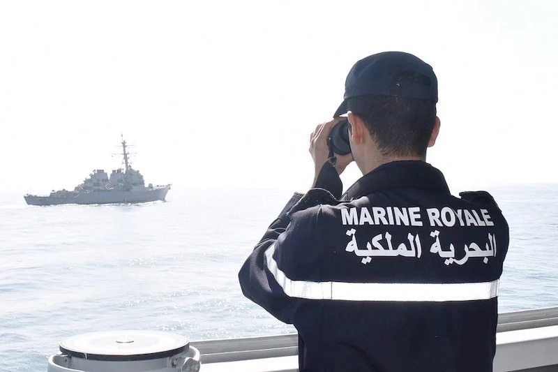 البحرية الملكية تعترض قاربا على متنه 43 مرشحا للهجرة غير الشرعية