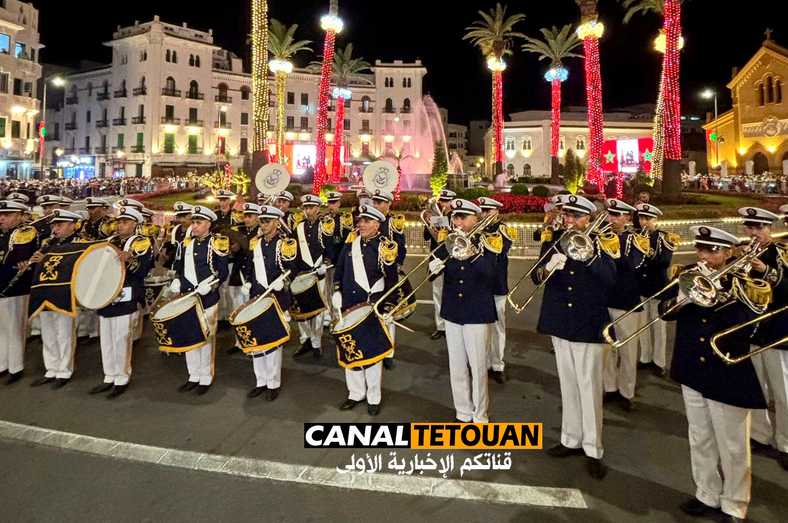 بالصور .. طواف المشاعل يجوب شوارع تطوان احتفاء بعيد الشباب