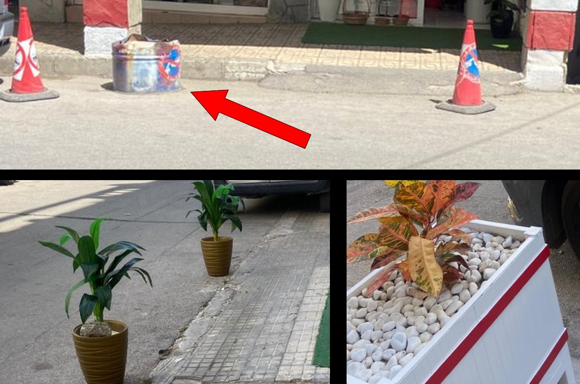 تطوان .. سكان شارع عمر بن جلون يشتكون من الحواجز الحديدية التي تعيق ركن السيارات
