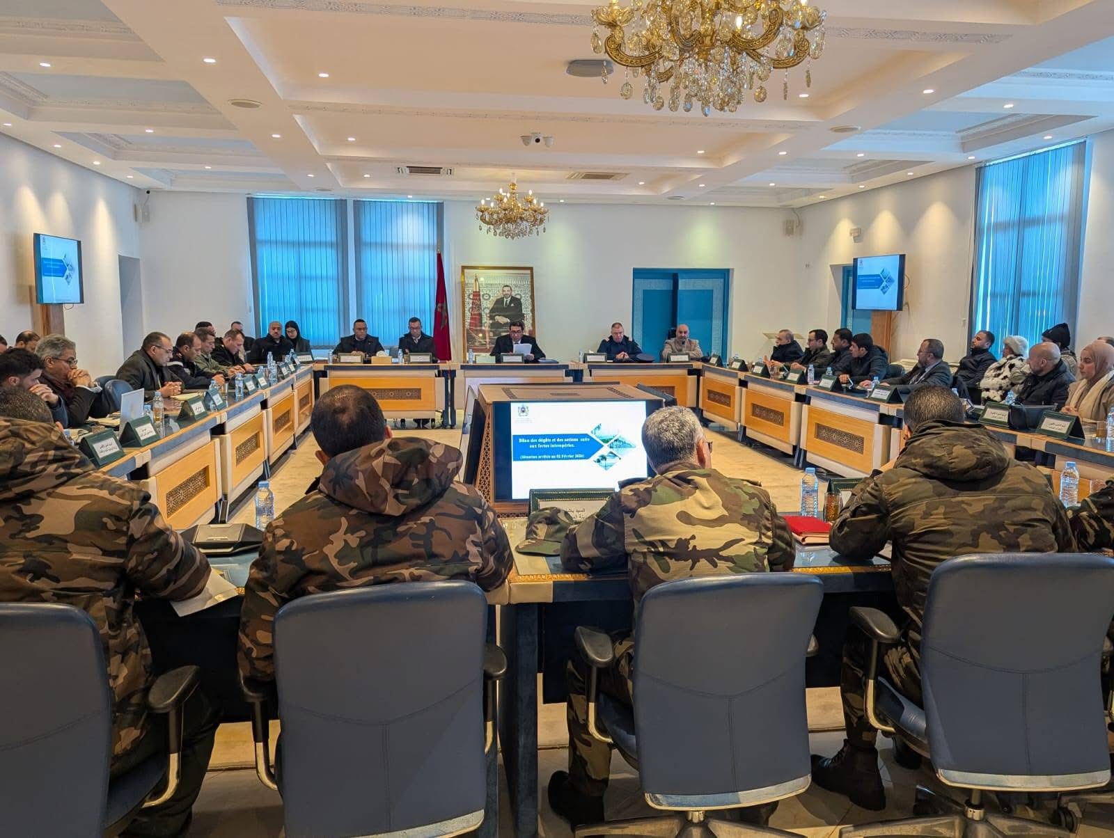 يقظة قصوى وتدخلات متواصلة لمواجهة السيول بإقليم تطوان